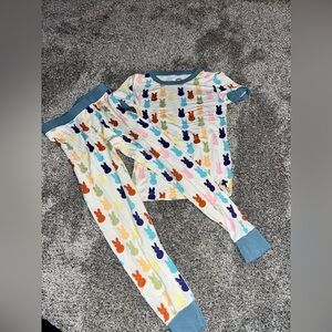 2t/3t Emerson bamboo bunny pajamas